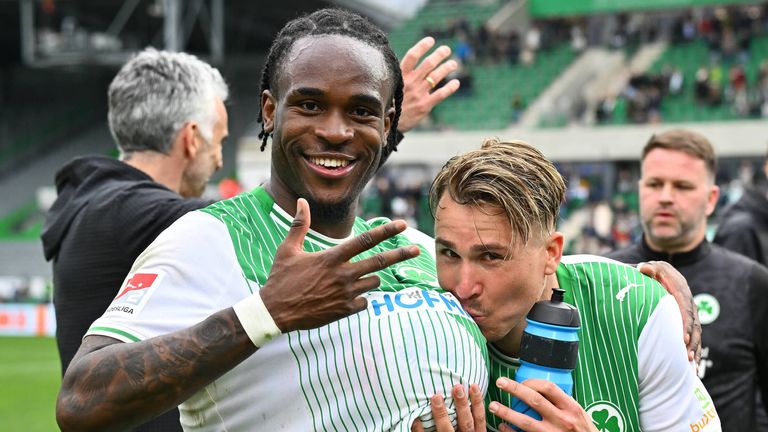 Noel Futkeu geht ab Sommer wieder für Eintracht Frankfurt auf Torejagd. 