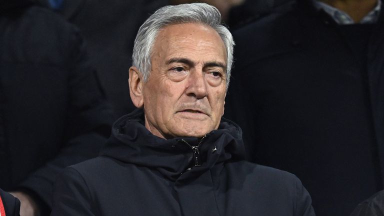 Ist zurückgetreten: Italiens Verbandspräsident Gabriele Gravina.