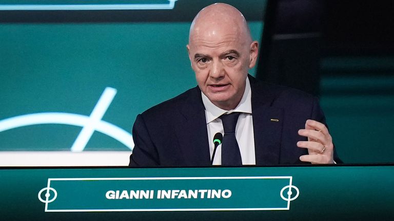 FIFA-Präsident Gianni Infantino schließt einen Ausschluss des Irans bei der WM 2026 aus.