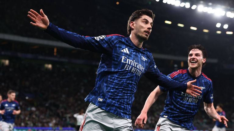 Der FC Arsenal siegt bei Sporting dank Kai Havertz (l.). 