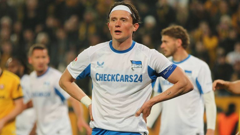 Hertha verschiebt seine geplante Sondertrikot-Aktion nach den Ausschreitungen in Dresden.