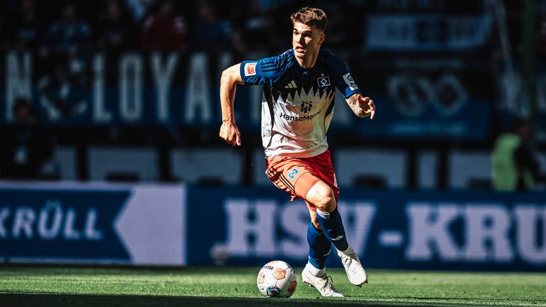 Luka Vuskovic fehlt dem HSV gegen den VfB.