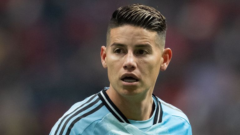 Ex-Bayern-Star James Rodriguez wurde aus dem Krankenhaus entlassen.