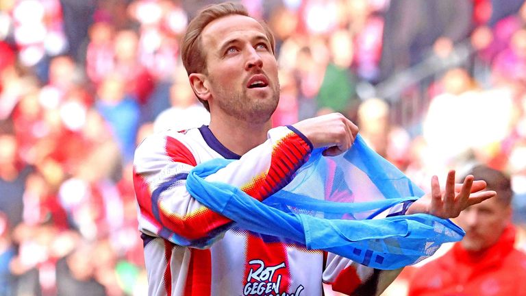 Der FC Bayern hofft auf einen Einsatz von Harry Kane gegen Real Madrid.