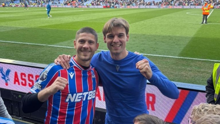 Andrej Kramaric besuchte am vergangenen Wochenende seinen Freund Borna Sosa in London. (Quelle: Instagram/bornasosa)