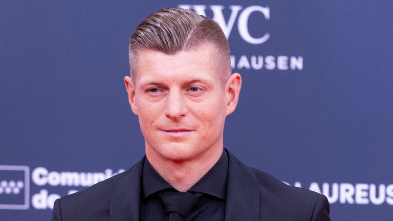 Toni Kroos erhielt kürzlich den Laureus-Preis für seinen Einsatz abseits des Platzes. 