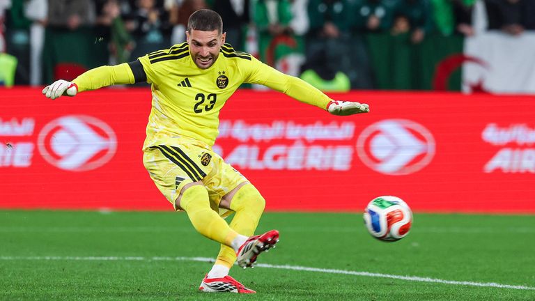 Luca Zidane droht aufgrund von schweren Gesichtsverletzungen das WM-Aus für Algerien.