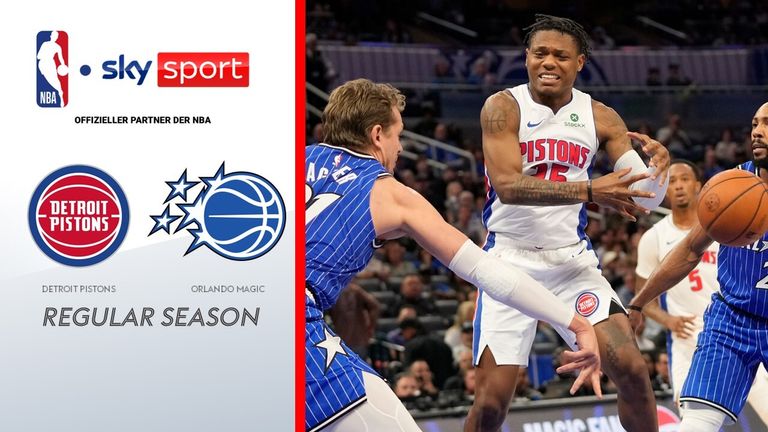 Detroit Pistons @ Orlando Magic - die Highlights