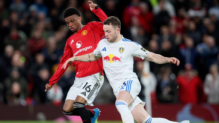 Manchester United unterliegt zuhause Leeds United.