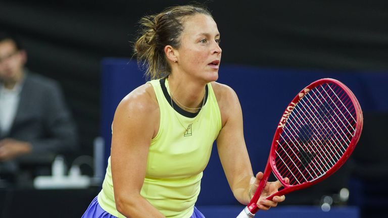 Tatjana Maria im Achtelfinale bei den WTA 250 in Rouen.