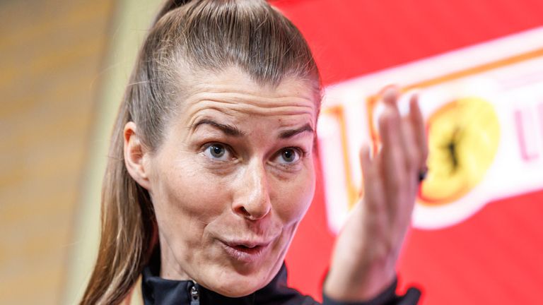 Marie-Louise Eta ist die neue Trainerin von Union Berlin in der Bundesliga.