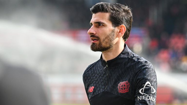 Martin Terrier (Bayer Leverkusen) zog sich im Spiel gegen Heidenheim eine Muskelverletzung am Oberschenkel zu.