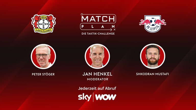 Matchplan - 32. Spieltag: Leverkusen gegen Leipzig mit Peter Stöger und Shkodran Mustafi