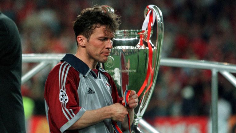 FC Bayern München (Champions League), zudem Europapokal der Landesmeister mit Bayern. Wie nah: Mit Bayern Finalist 1999