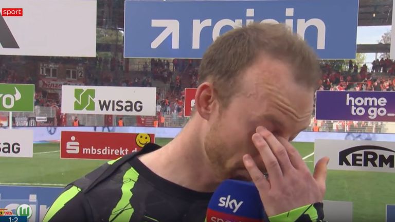 Wichtiger Sieg und 400. Bundesliga-Spiel: Wolfsburgs Maximilian Arnold emotional im Sky Sport Interview.