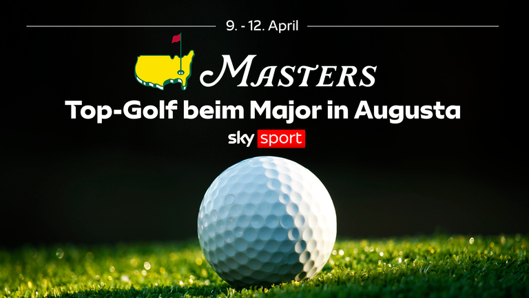 Golf: Masters in Augusta 2026 bei Sky Sport
