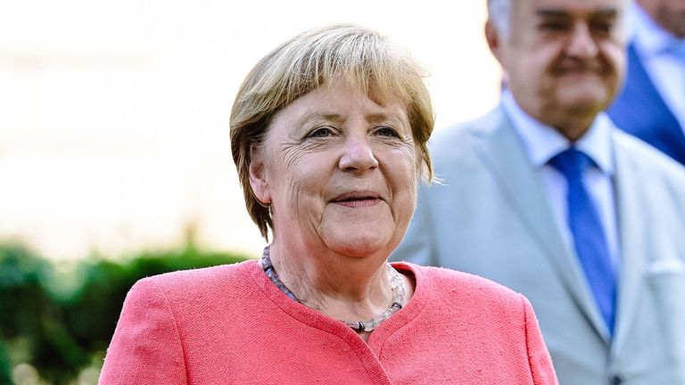 Im Jahr 2020 war Angela Merkel noch Bundeskanzlerin. Hier am 18.08.2020 zu Besuch in Düsseldorf.