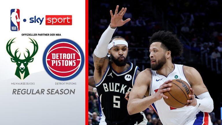 Milwaukee Bucks @ Detroit Pistons - die Highlights | NBA