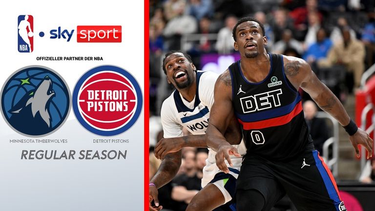 Minnesota Timberwolves @ Detroit Pistons - die Highlights | NBA