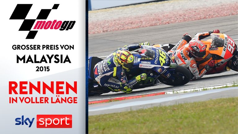MotoGP Classics: Der Usprung der Rivalität! Das Rennen zum ''Clash of Sepang'' in Malaysia 2015 in voller Länge