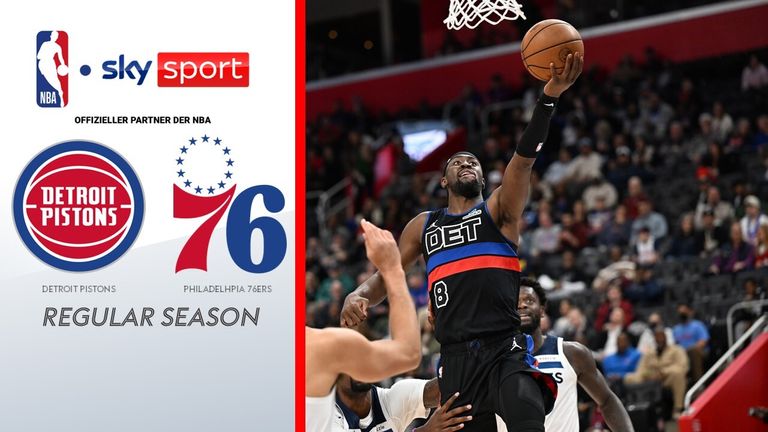 Detroit Pistons @ Philadelphia 76ers - die Highlights