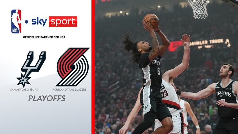 San Antonio Spurs @ Portland Trail Blazers - die Highlights | NBA