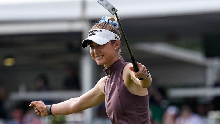 Nelly Korda ist nach ihrem Sieg Weltranglisten-Erste.
