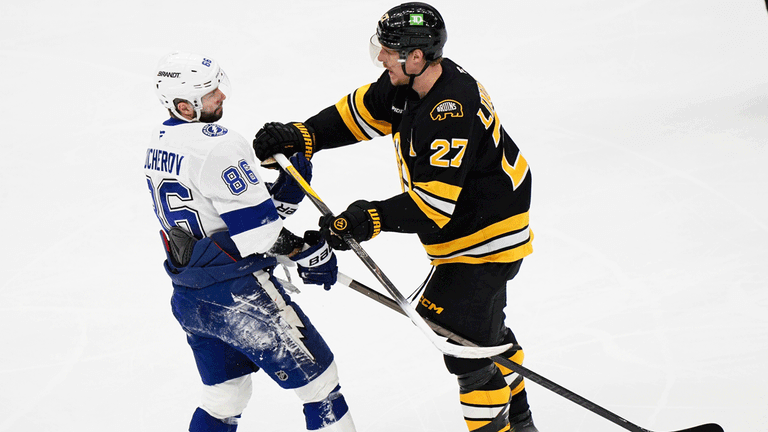 Die Boston Bruins stehen kurz vor dem Einzug in die NHL-Playoffs.