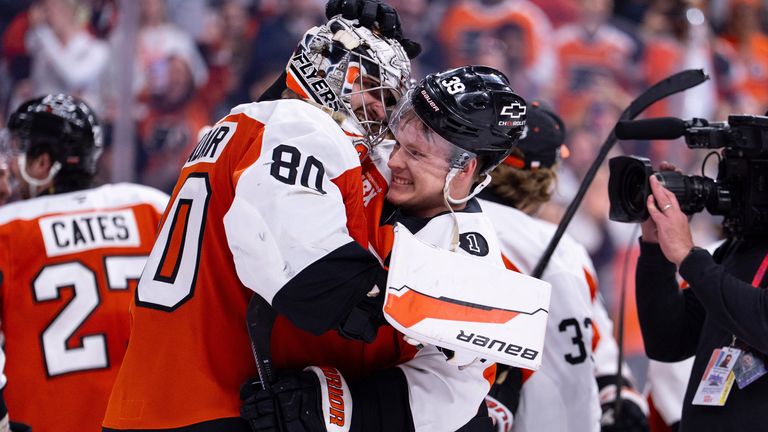 Die Philadelphia Flyers haben im Penaltyschießen den Playoff-Einzug klar gemacht. 