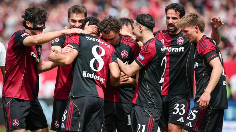 Der 1. FC Nürnberg gewinnt zu Hause gegen den 1. FC Magdeburg.