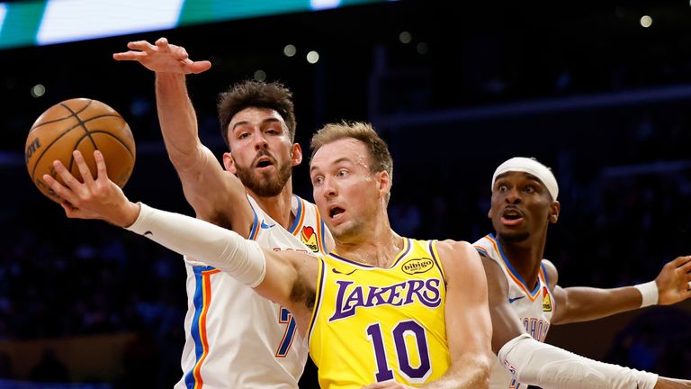 Die Los Angeles Lakers sind gegen OKC ohne ihre Top-Stars chancenlos.