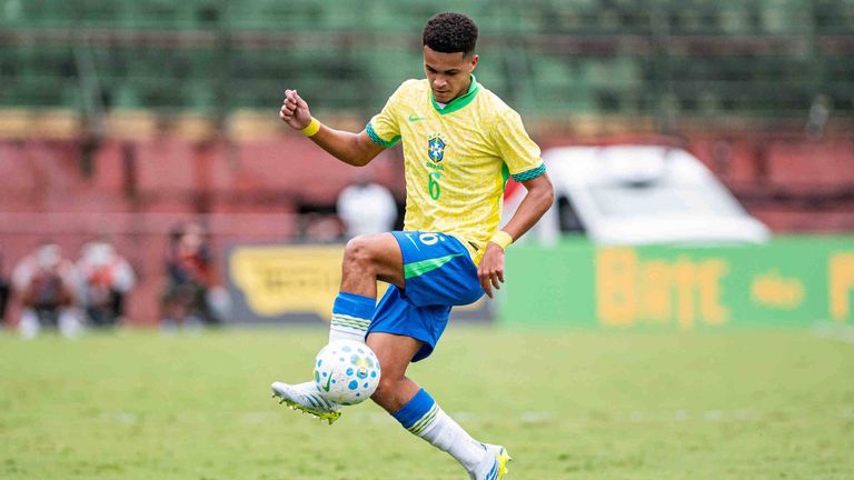 BVB-Neuzugang Kauã Prates bei den brasilianischen Junioren