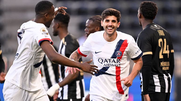 PSG jubelt in Angers.