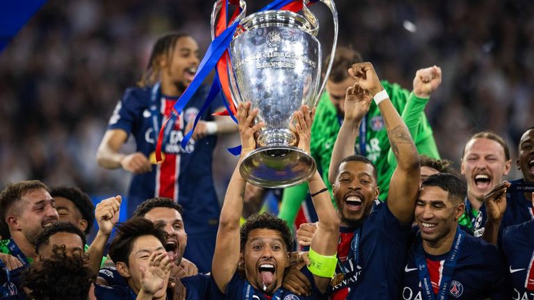 Paris Saint Germain ist das Laureus Team des Jahres.