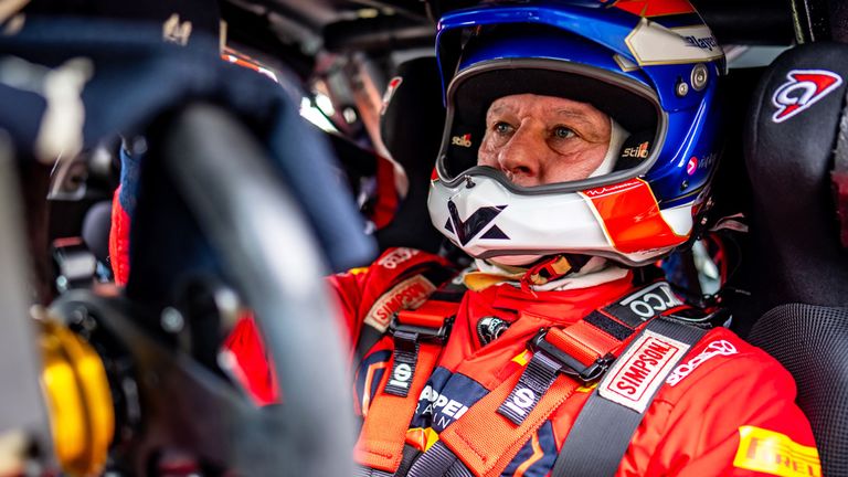 Jos Verstappen blieb bei seinem heftigen Rallye-Unfall unverletzt.