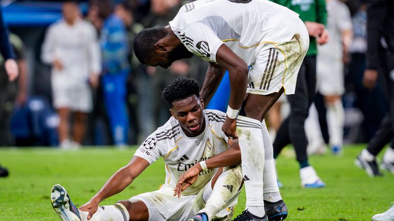 Aurelien Tchouameni fehlt im Rückspiel gegen die Bayern.