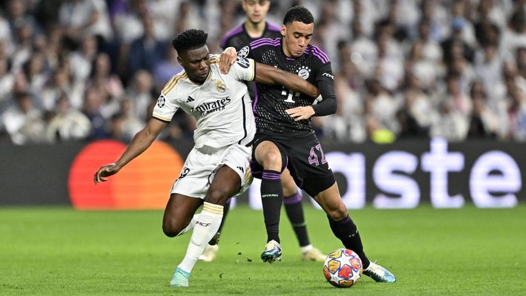 Das letzte Aufeinandertreffen zwischen Real Madrid und dem FC Bayern München fand 2024 in Madrid statt.