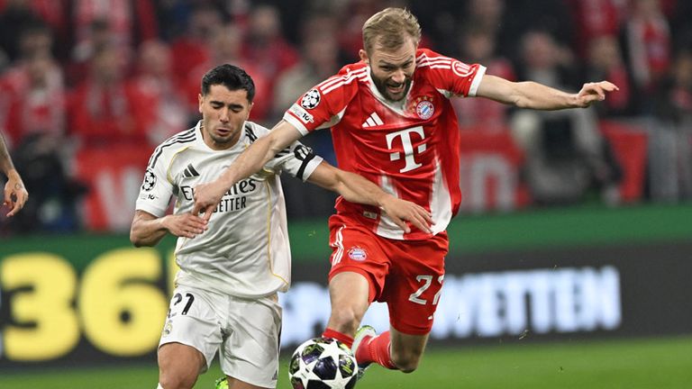 FC Bayern gegen Real Madrid.