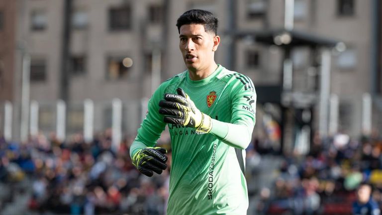 Esteban Andrada läuft seit 2025 für Real Zaragoza auf.