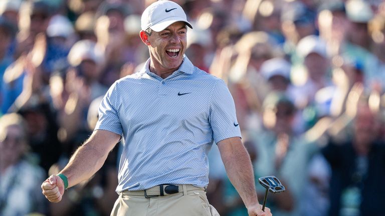 Als erst vierte Golf-Profi der Geschichte: Rory McIlroy gewinnt im zweiten Jahr in Folge das Masters in Augusta