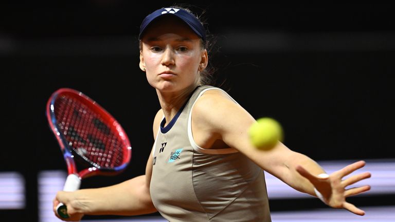 Elena Rybakina gewinnt das WTA-Turnier in Stuttgart. 