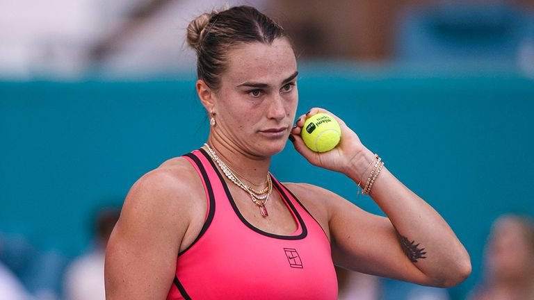 Aryna Sabalenka wird beim WTA-Turnier in Stuttgart nicht aufschlagen.