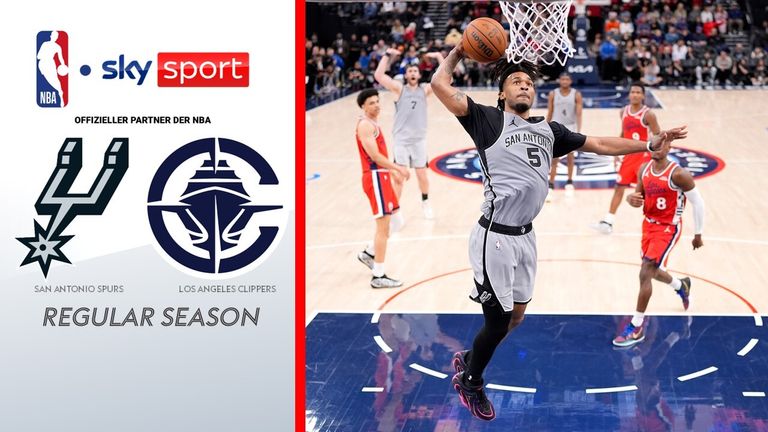 San Antonio Spurs @ Los Angeles Clippers - die Highlights | NBA