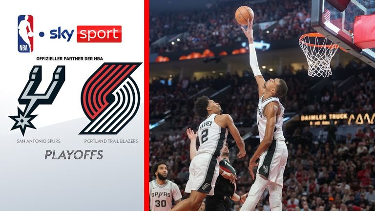 San Antonio Spurs @ Portland Trail Blazers - die Highlights | NBA
