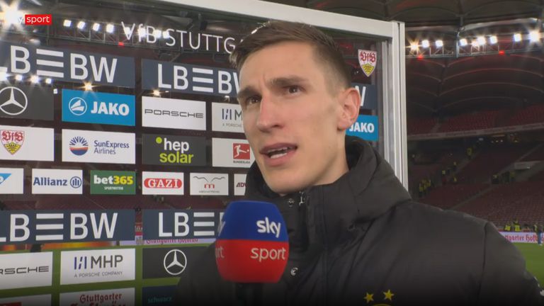 Nico Schlotterbeck kündigt bei Sky Sport eine baldige Vertrags-Entscheidung an.