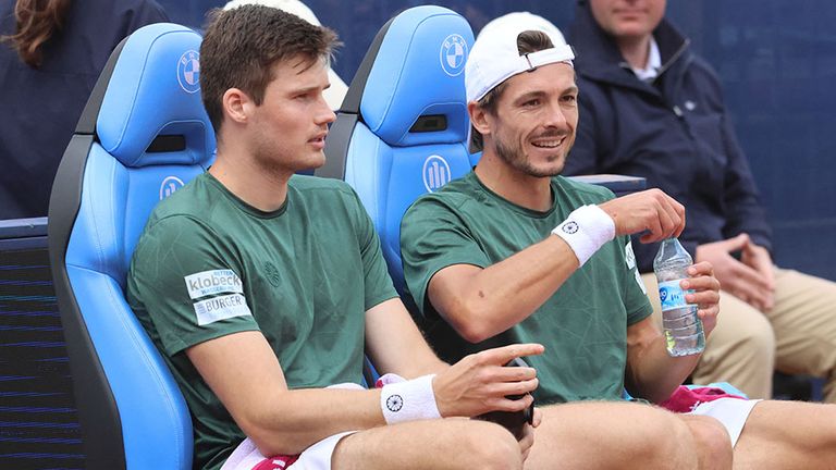 Jakob Schnaitter und Mark Wallner gewinnen das Doppel-Turnier  in München.