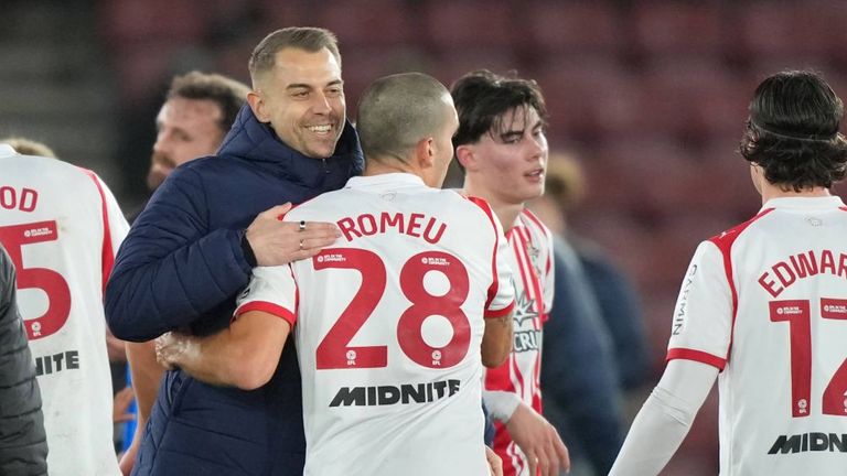 Tondo Eckert ist mit Southampton seit 15 Spielen ungeschlagen.