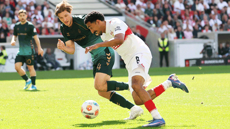 Am 31. Spieltag war Werder Bremen zu Gast beim VfB Stuttgart