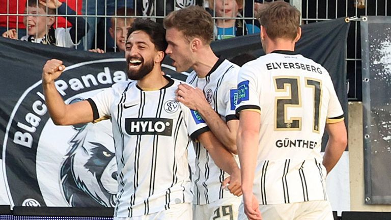 Die SV Elversberg feiert einen deutlichen Heimsieg gegen den Karlsruher SC und bleibt damit voll im Aufstiegsrennen der 2. Bundesliga.