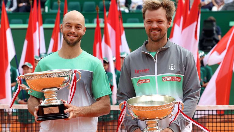 Tim Pütz und Kevin Krawietz siegen in Monte Carlo.
